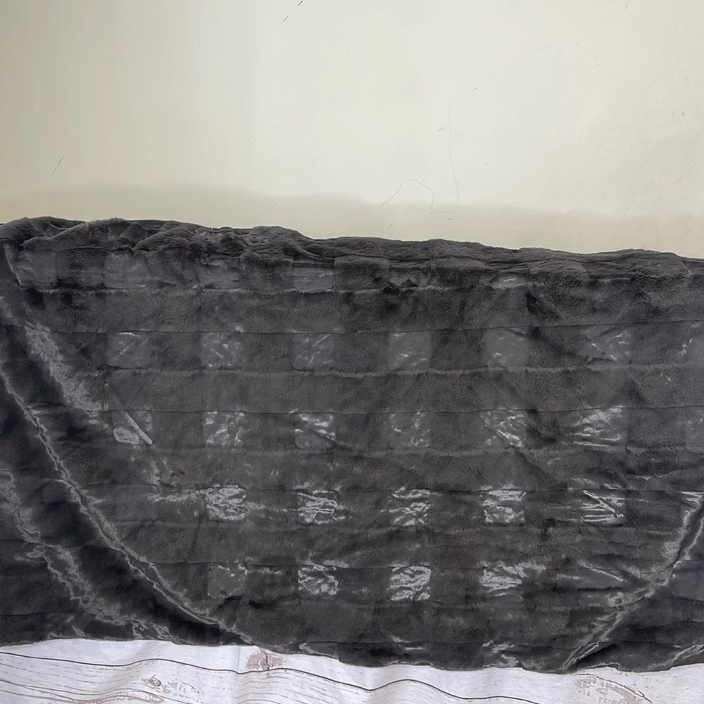 Berkshire Dark Brown Throw Blanket